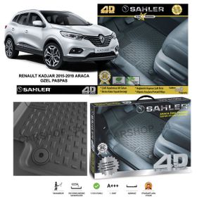 Sahler Renault Kadjar 2015-2019 4.5D Havuzlu Paspas