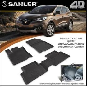 Sahler Renault Kadjar 2015-2019 4.5D Havuzlu Paspas