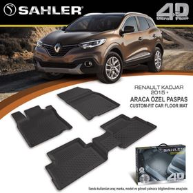 Sahler Renault Kadjar 2015 Üzeri 4D Havuzlu Paspas