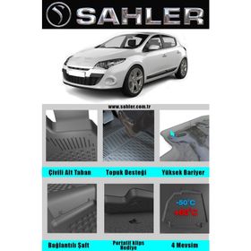 Sahler Renault Megane 3 2009-2015 4.5D Havuzlu Paspas