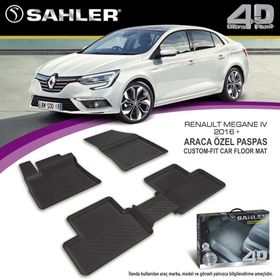 Sahler Renault Megane 4 2016 Sonrası 4.5D Havuzlu Paspas