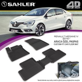 Sahler Renault Megane 4 Sedan 2016 Sonrası 4D Havuzlu Paspas