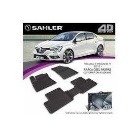 Sahler Renault Megane 4 Sedan 2016 Sonrası 4D Havuzlu Paspas