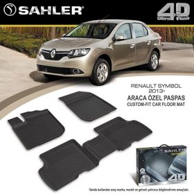 Sahler Renault Symbol 2013-2018 4D Havuzlu Paspas