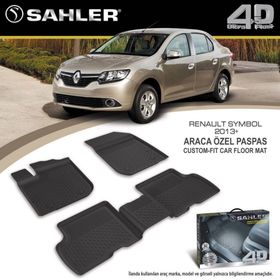 Sahler Renault Symbol 2013-2018 4D Havuzlu Paspas