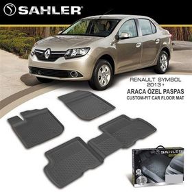 Sahler Renault Symbol 2013-2018 Siyah 4.5D Paspas