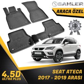 Sahler Seat Ateca 2017-2019 4.5D Havuzlu Paspas