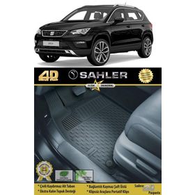 Sahler Seat Ateca 2017 4.5D Havuzlu Paspas