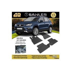 Sahler Seat Ateca 2017 4.5D Havuzlu Paspas