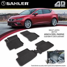 Sahler Seat Leon 2013-2018 4D Havuzlu Paspas