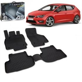 Sahler Seat Leon 3 2013-2019 4.5D Havuzlu Paspas