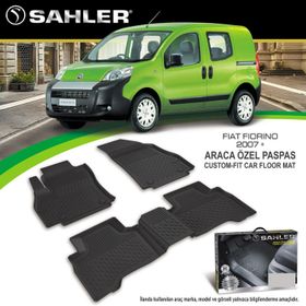 Sahler Siyah Fiat Fiorino 2007-2018 4.5D Paspas