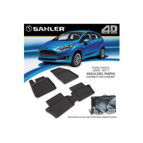 Sahler Siyah Ford Fiesta 2009-2013 4.5D Paspas