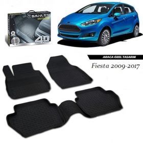 Sahler Siyah Ford Fiesta 2009-2013 4.5D Paspas