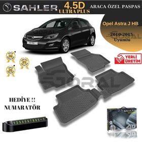 Sahler Siyah Opel Astra J Hb 2012-2019 4.5D Paspas