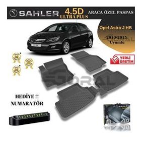 Sahler Siyah Opel Astra J Hb 2012-2019 4.5D Paspas