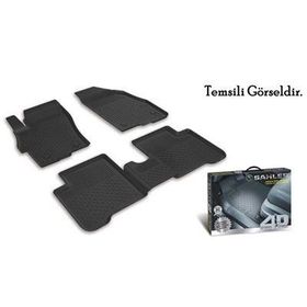 Sahler Siyah Volkswagen Jetta 2005-2010 4.5D Havuzlu Paspas