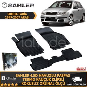 Sahler Skoda Fabia 1999-2007 4.5D Havuzlu Paspas