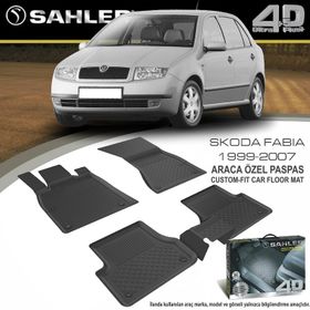 Sahler Skoda Fabia 1999-2007 4.5D Havuzlu Paspas