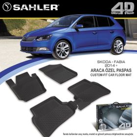 Sahler Skoda Fabia 2014-2018 4D Havuzlu Paspas