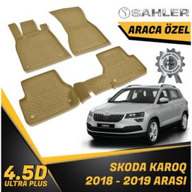 Sahler Skoda Karoq 2018-2019 4.5D Havuzlu Paspas