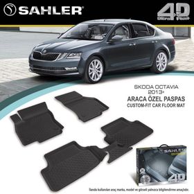 Sahler Skoda Octavia 2013-2018 4D Havuzlu Paspas