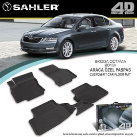 Sahler Skoda Octavia 2013-2018 4D Havuzlu Paspas