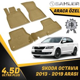 Sahler Skoda Octavia 2013-2019 4.5D Havuzlu Paspas