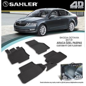 Sahler Skoda Octavia 2013 4.5D Havuzlu Paspas