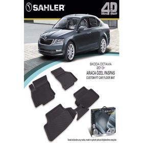 Sahler Skoda Octavia 2013 Sonrası 4.5D Havuzlu Paspas