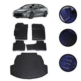 Sahler Toyota Corolla 2007-2012 4.5D Havuzlu Paspas