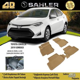 Sahler Toyota Corolla 2007-2012 4.5D Havuzlu Paspas
