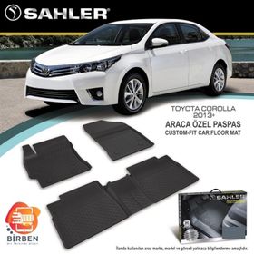 Sahler Toyota Corolla 2013-2018 4.5D Havuzlu Paspas