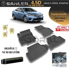 Sahler Toyota Corolla 2013-2018 Siyah 4.5D Paspas