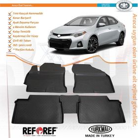 Sahler Toyota Corolla 2013-2018 Siyah 4.5D Paspas