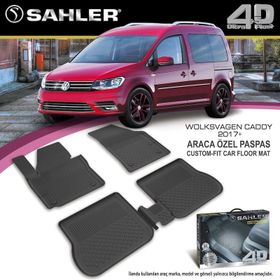 Sahler Volkswagen Caddy 2015 -2018 4D Havuzlu Paspas