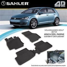 Sahler Volkswagen Golf 7 2013-2018 Siyah 4.5D Paspas