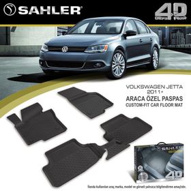 Sahler Volkswagen Jetta 2011 4.5D Havuzlu Paspas