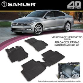 Sahler Volkswagen Passat B8 2015 Sonrası 4.5D Havuzlu Paspas