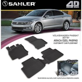 Sahler Volkswagen Passat B8 2015 Sonrası 4.5D Havuzlu Paspas