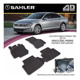 Sahler Volkswagen Passat B8 2015 Sonrası 4.5D Havuzlu Paspas