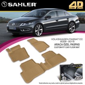 Sahler Volkswagen Passat Cc 2008-2015 4.5D Havuzlu Paspas