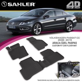 Sahler Volkswagen Passat Cc 2008-2018 4D Havuzlu Paspas