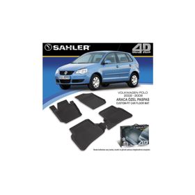 Sahler Volkswagen Polo 2002-2009 4.5D Havuzlu Paspas
