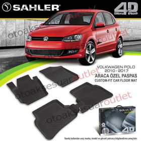 Sahler Volkswagen Polo 2010-2017 4.5D Havuzlu Paspas