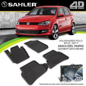 Sahler Volkswagen Polo 2010-2017 4D Havuzlu Paspas