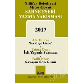 Sahne Eseri Yazma Yarışması 2017 - Ata Tuncer