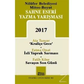 Sahne Eseri Yazma Yarışması 2017 - Ata Tuncer