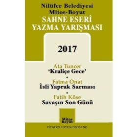 Sahne Eseri Yazma Yarışması 2017 - Ata Tuncer
