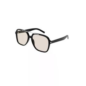 Saint Laurent SL 545 001 58 Unisex Kare Siyah Kemik Güneş Gözlüğü